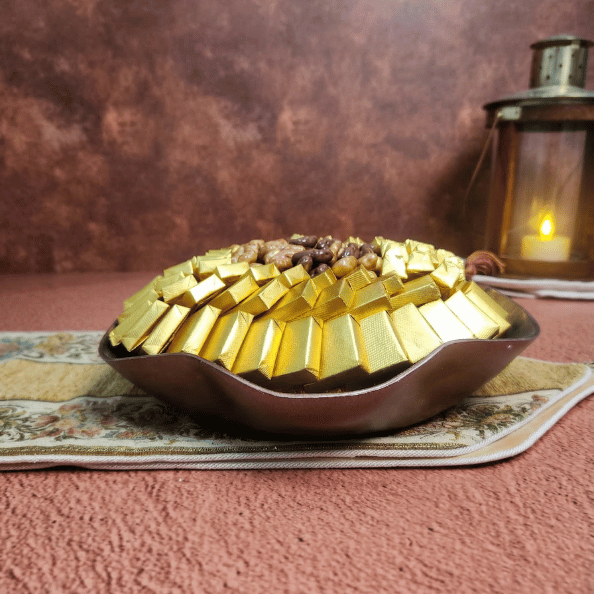 صحن شوكولاتة شمس