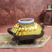 صحن شوكولاتة شاركول