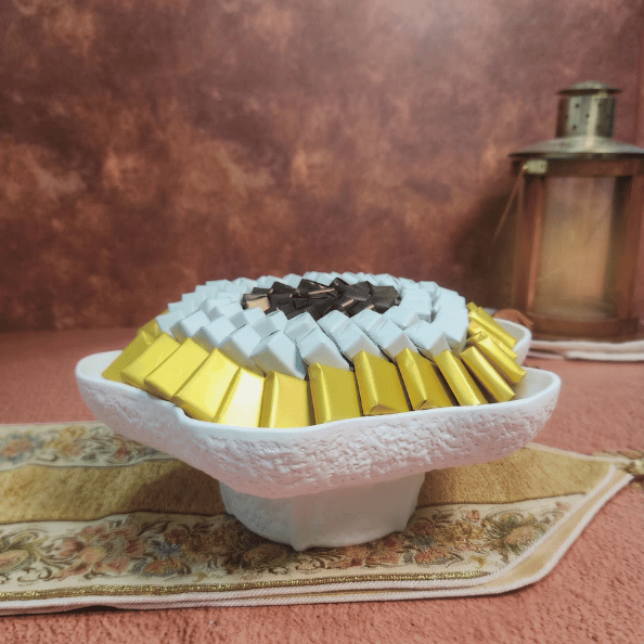 صحن شوكولاتة آيفوري