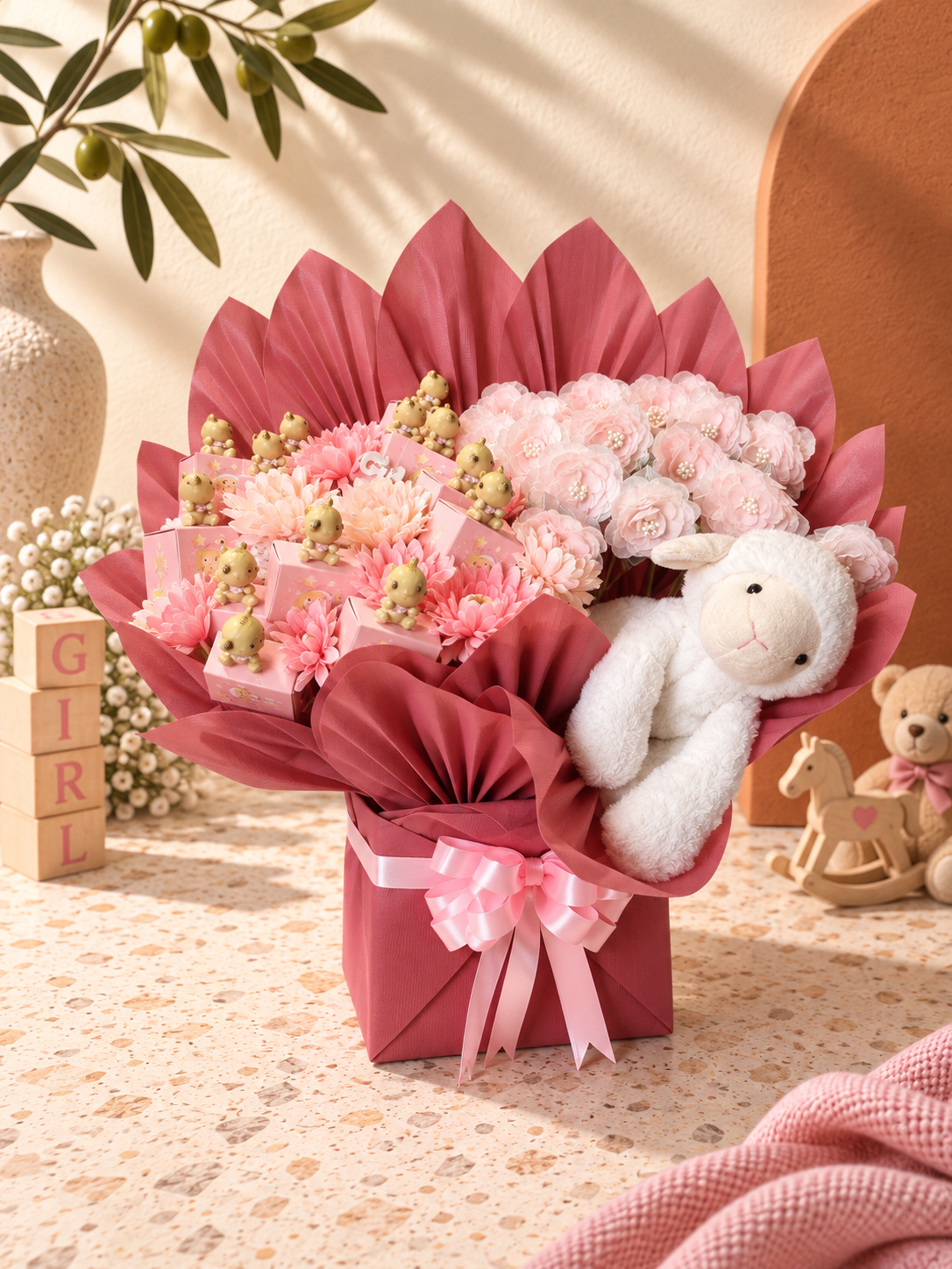 Baby Girl Bouquet