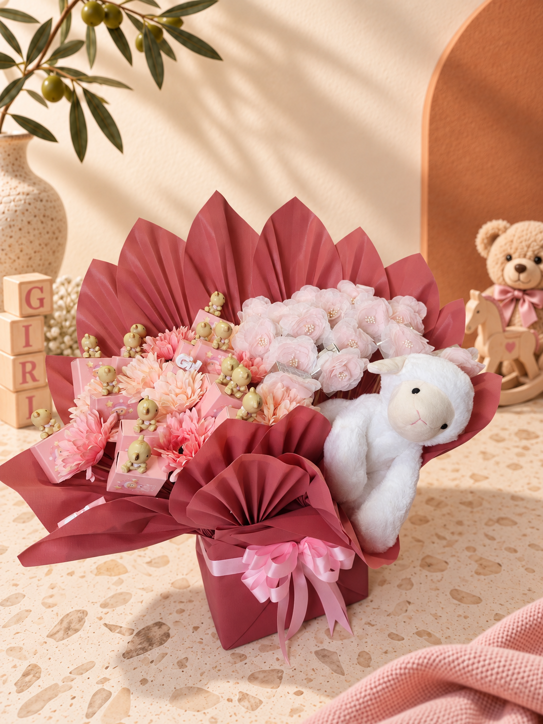 Baby Girl Bouquet