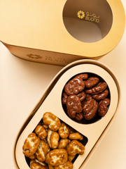 Mixed Pecan Oval Box