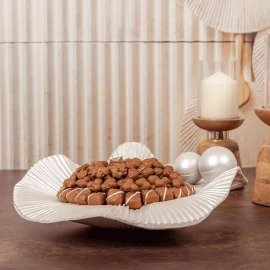 صينية شوكولاتة صدف