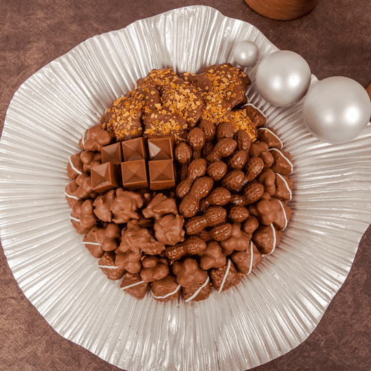 صينية شوكولاتة صدف