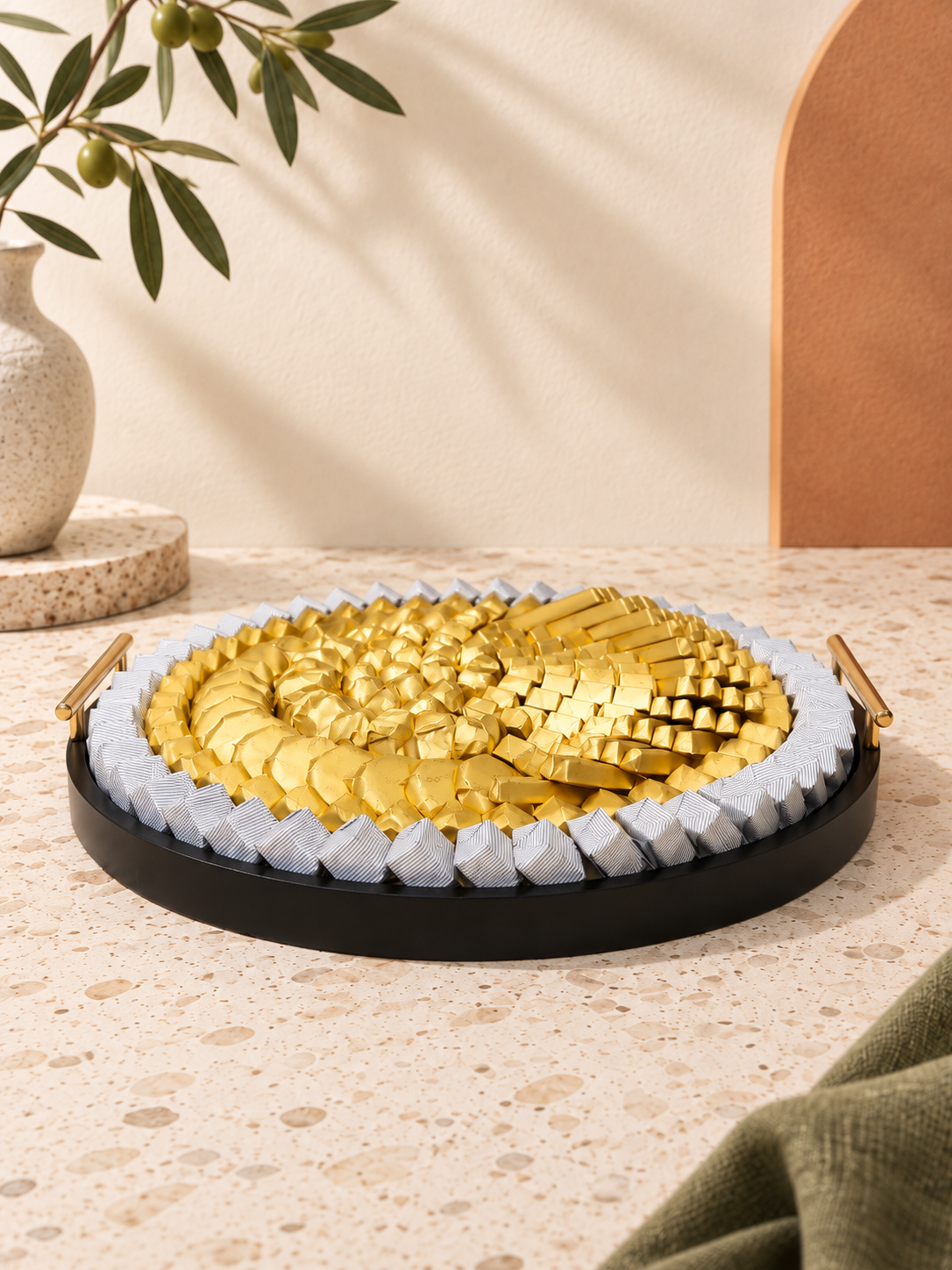 Spiral Chocolate Tray